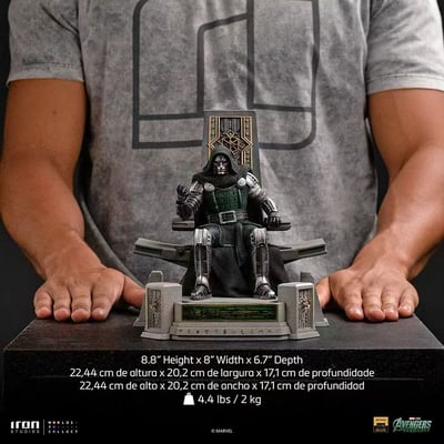 【售罄展示追加請私訊客服@toystationtw】Marvel漫威+X戰警 毀滅博士 MARCAS141126-10 & X教授 MARCAS144126-10 X Iron-Studio3