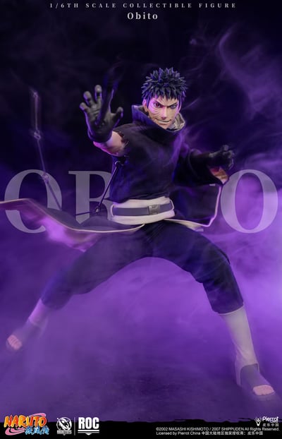 【預購】《火影忍者 疾風傳》1/6可動人偶 ROC-022 Obito宇智波帶土 X Rocket Toys 正版授權3