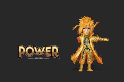 【補款】火影忍者 父子對拳 波風水門＆漩渦鳴人 X Power-Studio6