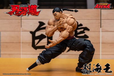 【預購】刃牙系列 烈海王 可動人偶 BHSA05 X Storm Collectibles12