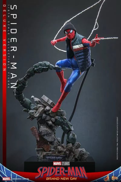 【售罄展示追加請私訊客服@toystationtw】《蜘蛛人：嶄新之日》蜘蛛人 ( 可動 ) X HOTTOYS7