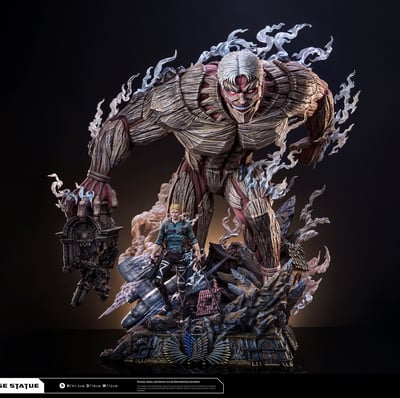 【售罄展示追加請私訊客服@toystationtw】進擊的巨人 九大巨人共鳴系列 鎧甲巨人-萊納 X Hertz-Studio1