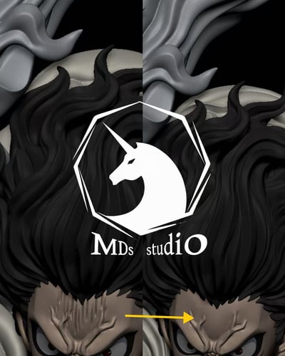 【預購】海賊王 004 全系列-蛇人魯夫 X MDS-Studio4