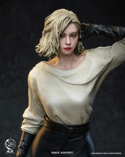 【預購】惡靈古堡9 黑色電影 格蕾絲 X 魂殿工作室6