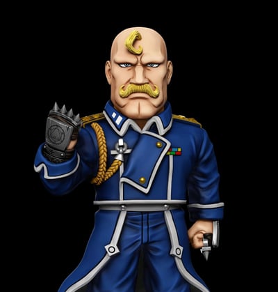 【預購】鋼之鍊金術師 艾瑞克斯·路易·阿姆斯特朗 X A+研究所1