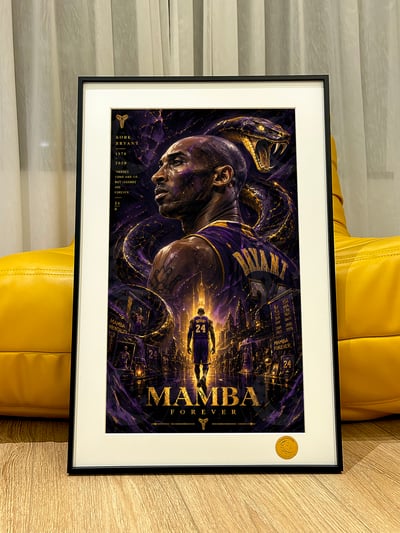 【預購】NBA《Mamba foever》動漫裝飾畫 X 星空工作室3
