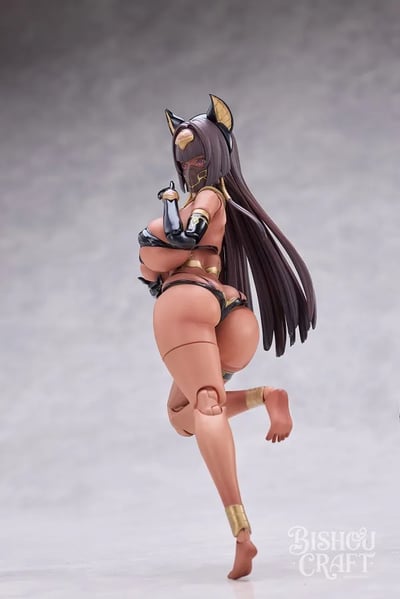 【售罄展示追加請私訊客服@toystationtw】異世界繪卷 可動本體 埃及女神 X BISHOUCRAFT15