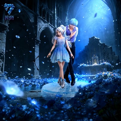 【預購】葬送的芙莉蓮 冰上圓舞曲：芙莉蓮&辛美爾 X Seven-Studio1