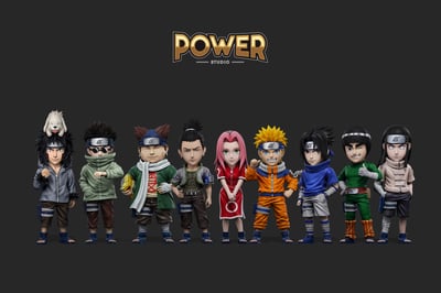 【預購】火影忍者 童年12小強系列—丁次 X Power-Studio3