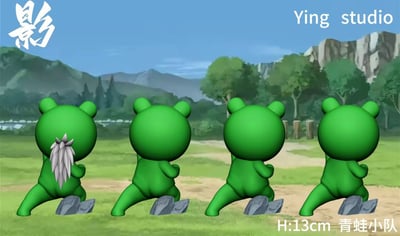 【現貨秒發】火影忍者 青蛙小隊四人組 X 影工作室3