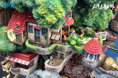 【現貨秒發】宮崎駿 霍爾的移動城堡 周年款-飛行版 X OPM-Studio4