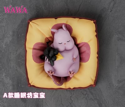 【現貨秒發】宮崎駿 桌面小擺件系列 睡眠坊寶寶&傲嬌坊寶寶 X WAWA-Studio4