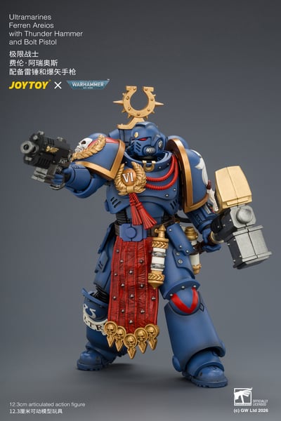 【預購】極限戰士 戰錘40k系列 JT04889 費倫·阿瑞奧斯 X JOYTOY10