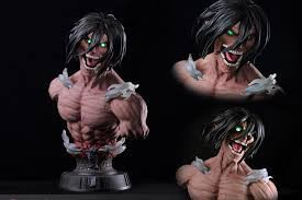 【現貨秒發】進擊的巨人 艾倫胸像 X JOY Station4