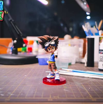 【預購】數碼寶貝001 太一 X 雷海冰豆工作室1