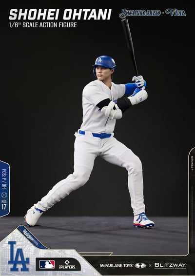 【預購】美國職棒大聯盟 可動人偶 大谷翔平 X BLITZWAY+McFarlane Toys5