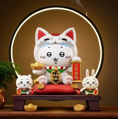 【現貨秒發】吉伊卡哇 招財chiikawa X 招財進寶1