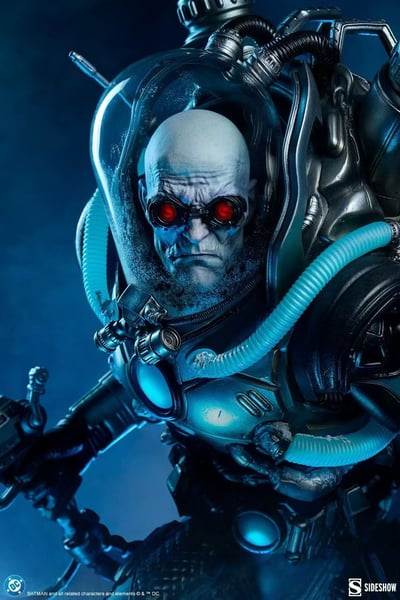 【售罄展示追加請私訊客服@toystationtw】Mr. Freeze 急凍先生 雕像 300930 X Sideshow4