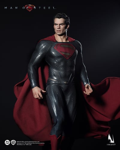 【售罄展示追加請私訊客服@toystationtw】《超人：鋼鐵之軀》1/6收藏級可動人偶 超人 X INART10