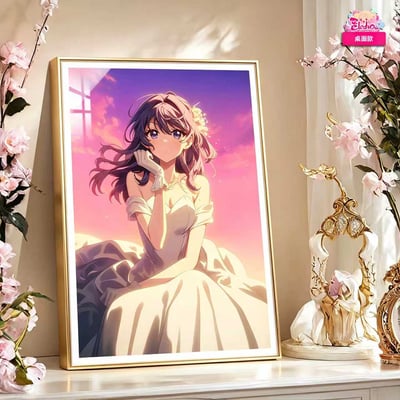 【預購】晚霞 婚紗 櫻島麻衣金色款 X 阿喵畫社1