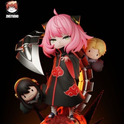 【現貨秒發】間諜家家酒+火影忍者 傀儡女孩 三版本 赤砂蠍cos安妮亞 X ZH整活1