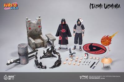 【預購】火影忍者疾風傳 1/12可動人偶 雙版本 宇智波鼬 X UNiQUE ART16