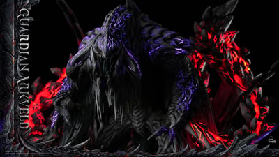 【預購】魔物獵人 收藏雕像 歷戰王鎖刃龍 X RZ睿智7