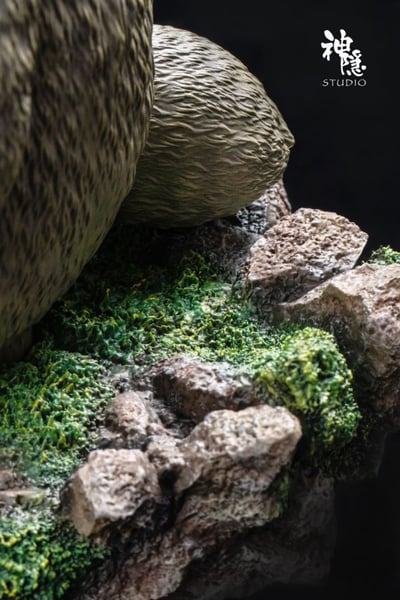 【現貨秒發】宮崎駿 揮手龍貓 擺件雕像 X 神隱工作室5