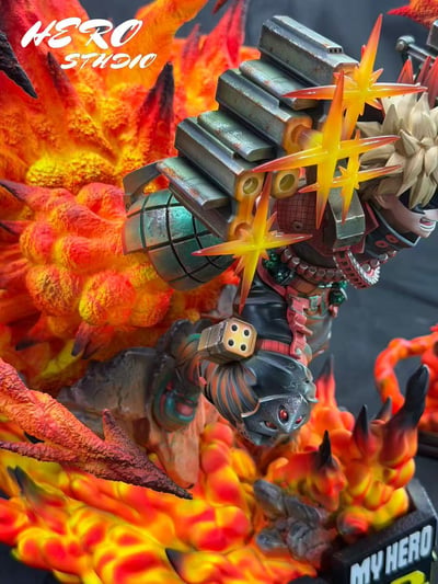 【預購】我的英雄學院 爆豪勝己1/6高品質雕像 X HERO Studio7