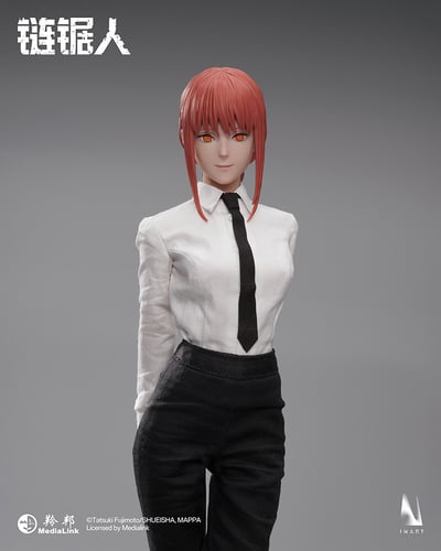 【售罄展示追加請私訊客服@toystationtw】《鏈鋸人》第一季 1/6收藏級可動人偶 真紀真 X INART14