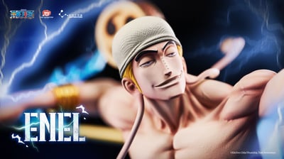 【預購】海賊王 雷神收藏級雕像《ENEL》X 光年工作室 正版授權10