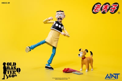 【售罄展示追加請私訊客服@toystationtw】1/12比例老夫子 60周年紀念版可動人偶 HKCC-01 再版 X AINT Production17