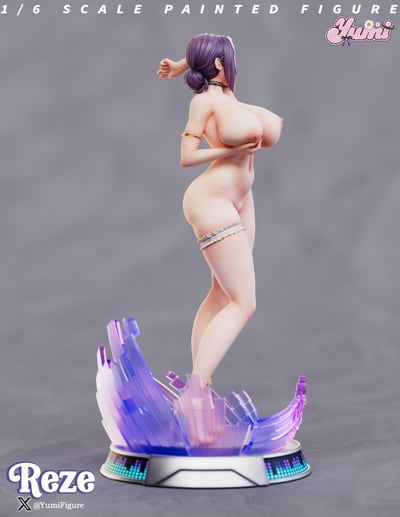 【預購】鏈鋸人 雙版本 膠衣蕾塞 X Yumi figure13