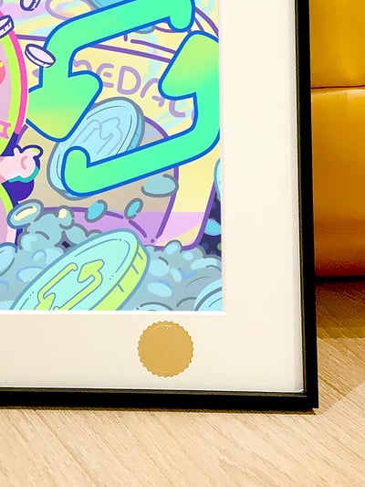 【預購】《賽博吉伊卡哇》動漫裝飾畫 X 星空工作室5