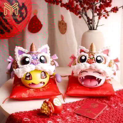 【預購】數碼寶貝 新春款系列 喵喵獸&滾球 X MINE圖鑒補全工作室2