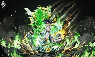 【預購】戰鬥陀螺 童年懷舊系列003 4聖獸共鳴 金李 X 掠影-Studio2