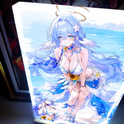 【預購】海風吹吹 知更鳥發光卡磚 X 阿喵畫社2