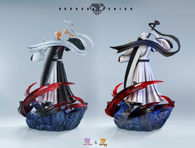 【售罄展示追加請私訊客服@toystationtw】死神 黑白一護-王見王 X WoYo+Model Power16