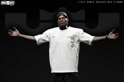 【預購】NBA 1/6收藏級可動人偶套裝 詹姆斯中國行 X Reset-Studio7
