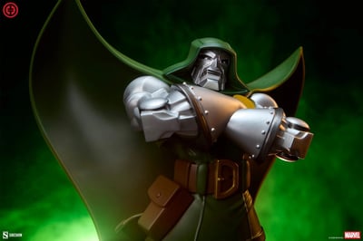 【售罄展示追加請私訊客服@toystationtw】設計師創意造型 Dr. Doom 毀滅博士 700251 X Sideshow3