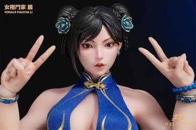 【售罄展示追加請私訊客服@toystationtw】女格鬥家 麗 HJ001 X HeiJi Toys7