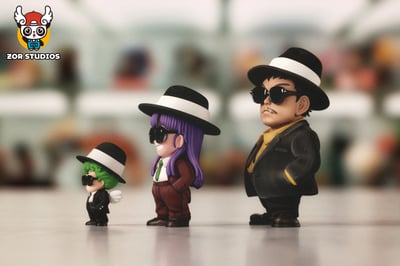 【預購】怪博士與機器娃娃 黑幫阿拉蕾-三人組 X ZOR-Studio5