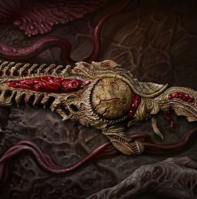 【預購】《蔑視》（Scorn）生物霰彈槍（Biological Shotgun）X 巫師模玩1