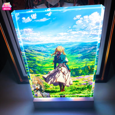 【預購】薇爾莉特透明卡磚 X 阿喵畫社1