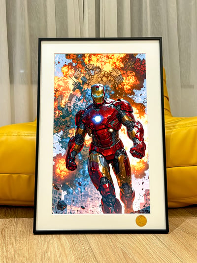 【預購】Marvel漫威《爆炸鋼鐵人》動漫二次元裝飾畫 X 星空工作室3