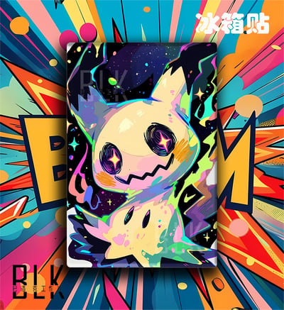 【預購】寶可夢《炫彩謎擬丘》動漫裝飾畫&冰箱貼 X 巴洛克工作室3