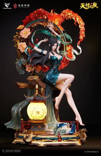 【現貨秒發】天行九歌 全球首款焰靈姬 X TriEagles Studio 玄機科技 正版授權3