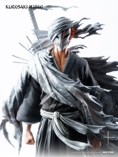 【售罄展示追加請私訊客服@toystationtw】死神 初見端倪的虛化-面具黑崎一護 X Cross十字4