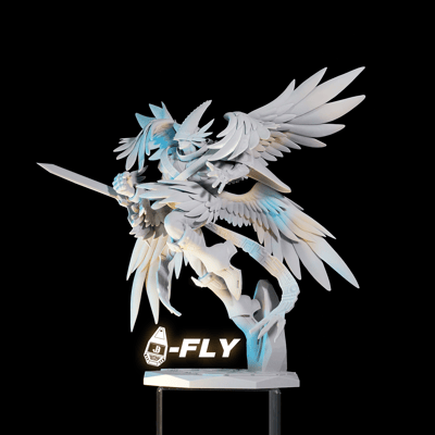 【預購】數碼寶貝 飛翔共鳴系列第一彈 神聖天使獸 X JBS羈絆社3