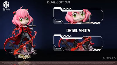 【預購】間諜家家酒+皇家國教騎士團 雙版本 阿卡多安妮亞 X BG-Studio4